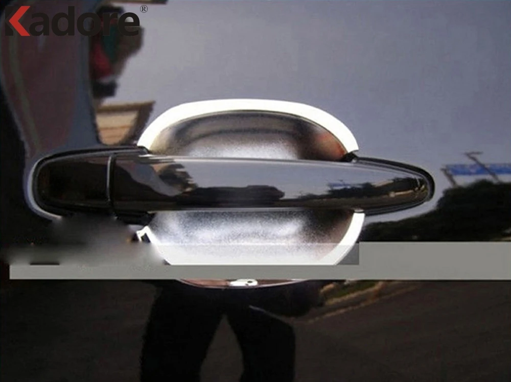 Хромированная накладка на дверную ручку для Toyota Highlander 2008 2009 2010 2011 ABS|chrome door|door handle