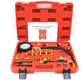 

Universal Fuel Injector Injection Pump Pressure Tester Gauge Kit Car Tools Gauge Sensor Kit Auto Manometer Engine Testing
