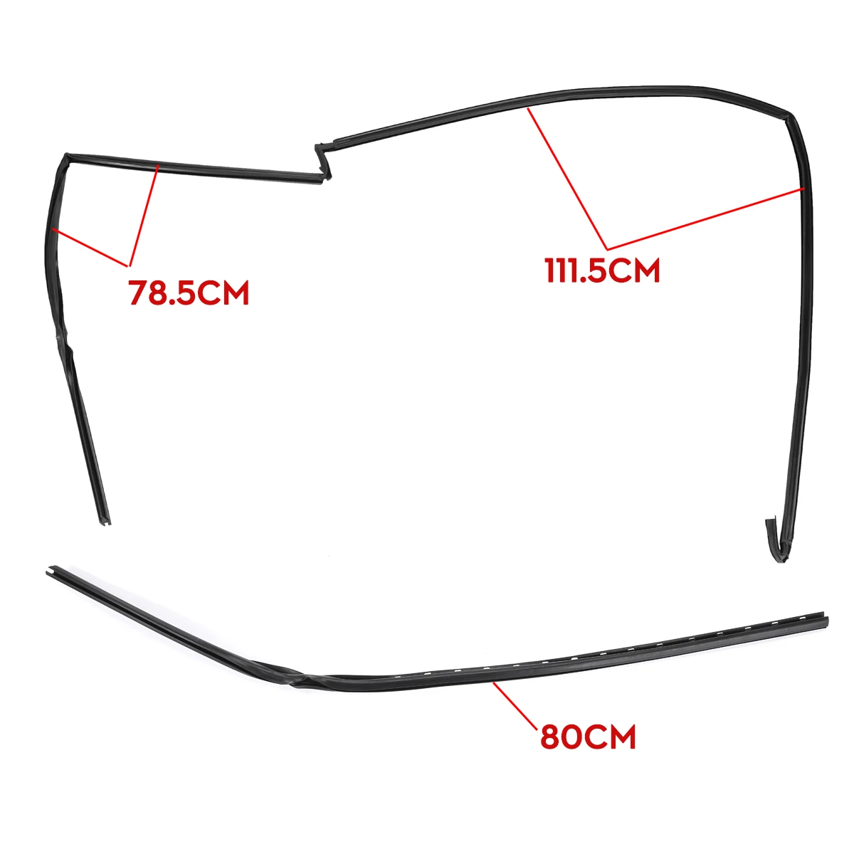 

Hot Sale Car Wiper Windshield Panel Moulding Seal Strip Front Glass For BMW 5 E39 1997-2003