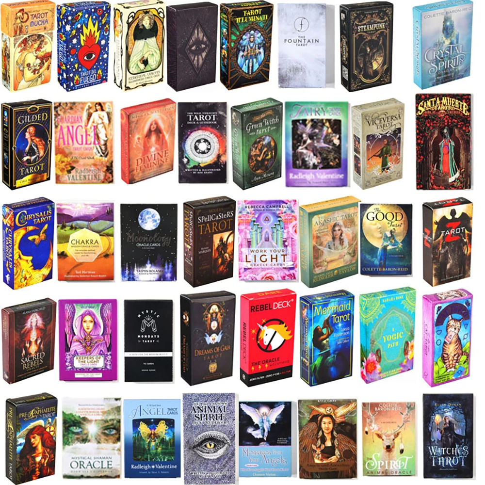 New Mysterious Tarot Card English BoardMultiplayer Party Activities  Game Divination Gifts Family Gathering Essential Card Game