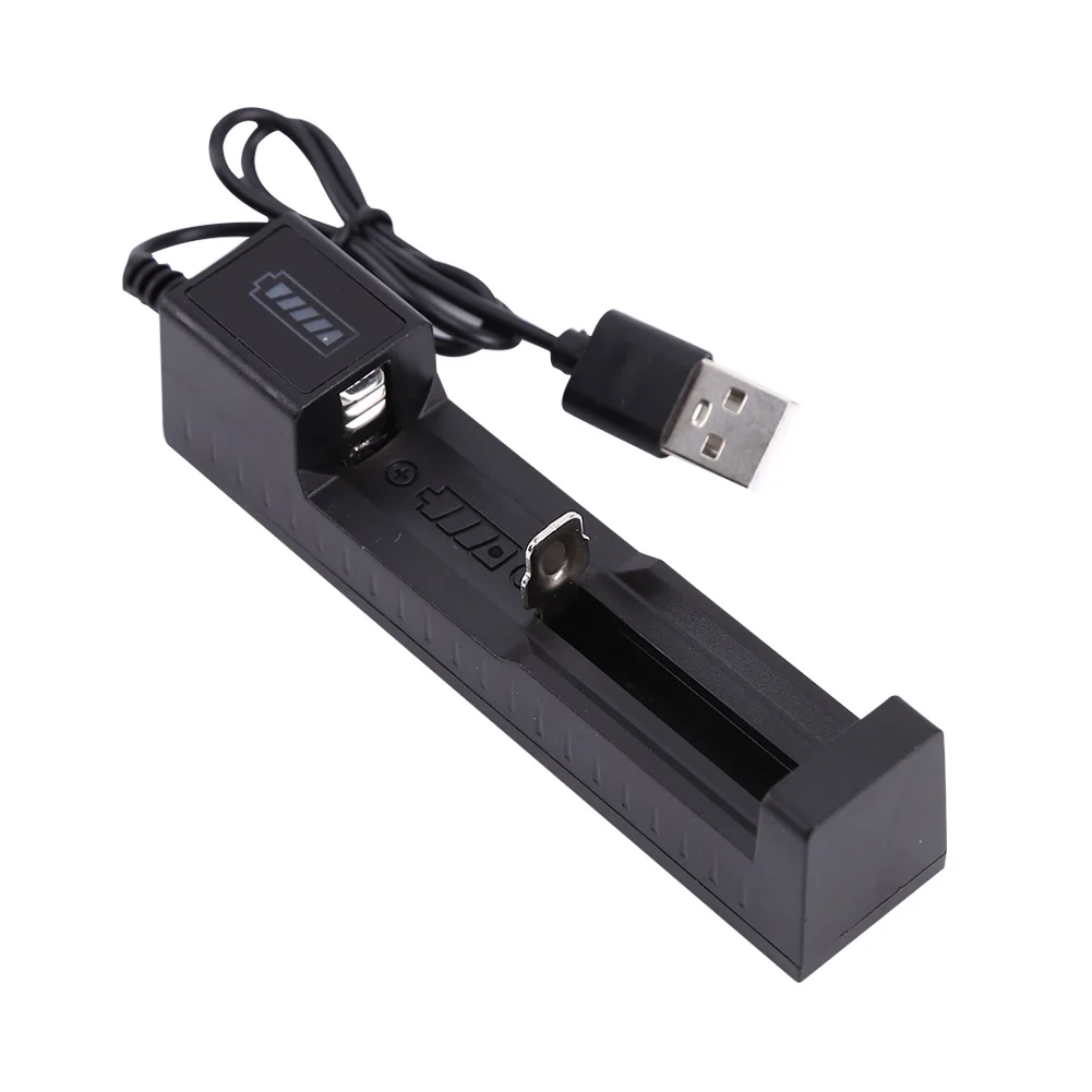 ALLOYSEED Universal USB Battery Charger 4 Bay Smart for Rechargeable Batteries 18650 21700 22650 16340 New | Электроника