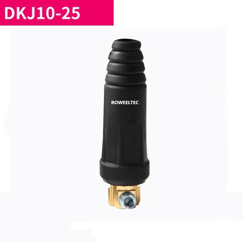 DKJ10-25 200A Welding Cable Male Connector Plug Welder Quick Fitting Male Cable Connector Plug Welding Machine