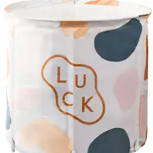 Ванна бочка Бытовая Складная утолщенная для взрослых Ванна бочка для всего тела Ванна бочка