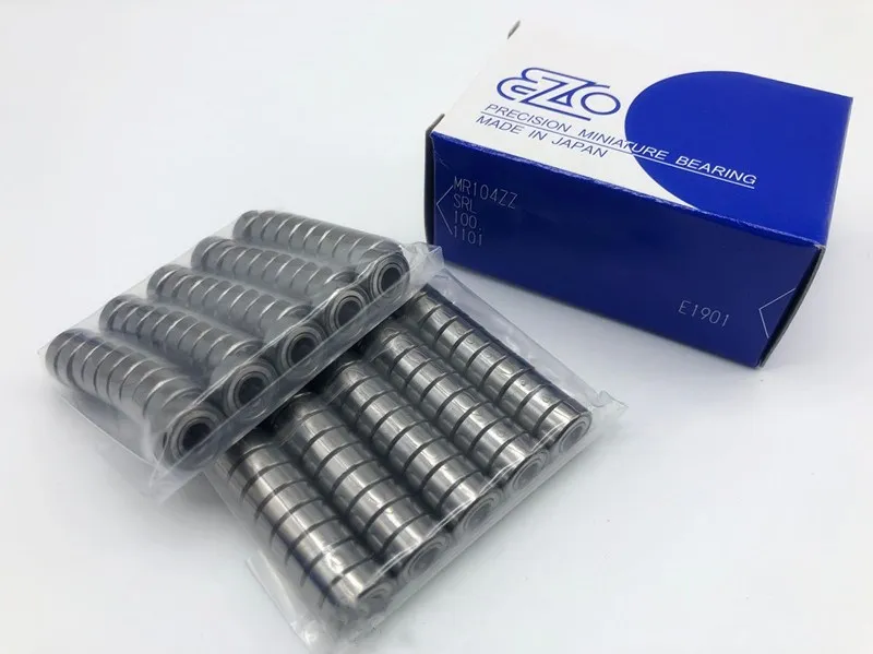20 шт/100 шт Япония EZO высокоскоростной подшипник MR104ZZ 4*10*4 мм L 1040ZZ прецизионные