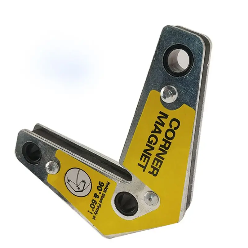 Magnetic Welding Holders Welding Accessories Clamp Magnetic Welding Fixer Welding Electrode Clamp 60/90/120&deg;Degree Magnet Welding Locator Magnetic Holder Weld Fixture Corner Clamp Fixer Welder Soldering Tools