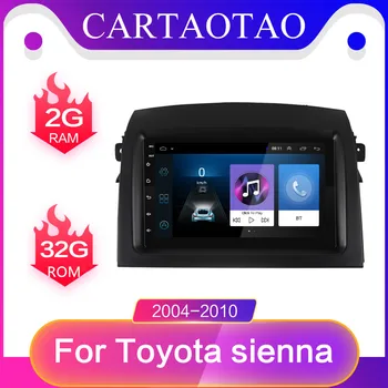 

Android 8.1 GO 7 inch Car Multimedia video Player For Toyota Sienna Auto Stereo 2 din 2004-2010 Car Radio GPS Navigation radio
