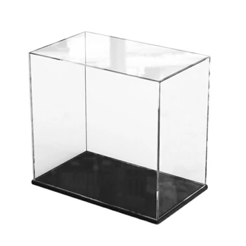 

Building Block Acrylic Display Box For Goku Hero: Monkey King Gold Mecha 80012 (Thickened Black Base)For Children Education Toys