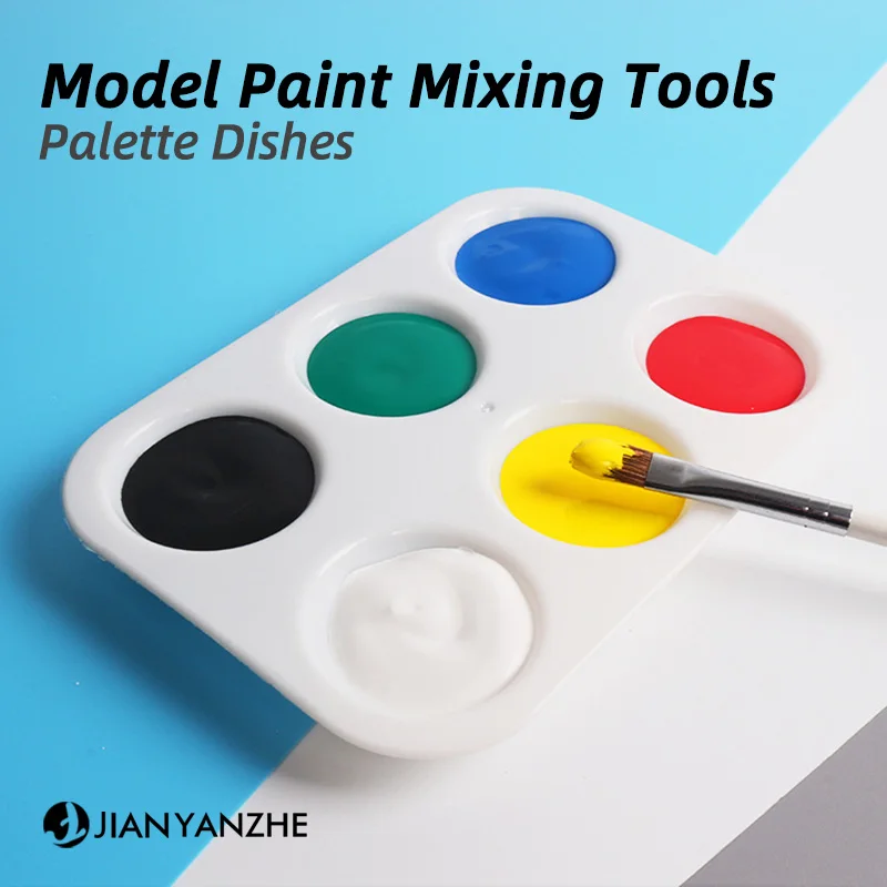 Model paint mixing tools Palette dishes Coloring toolsModel Building