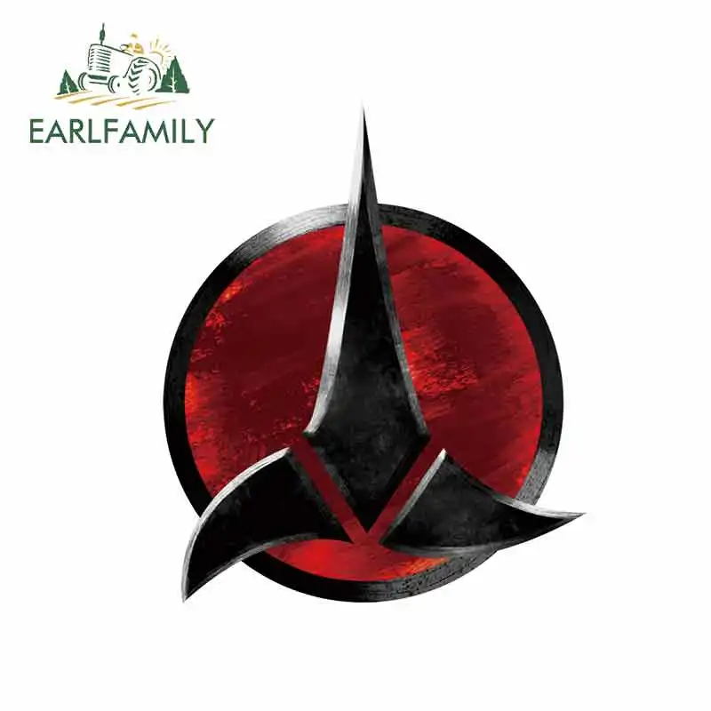 EARLFAMILY 13 см x 11 для Star Trek Klingon логотип Кемпер грузовик наклейка DIY окклюзия царапины