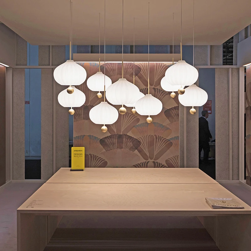 Простая Подвесная лампа, дизайнерская креативная гостиная, ресторан, отель, проект, подвесные светильники, гостиная, спальня, осветительные приборы