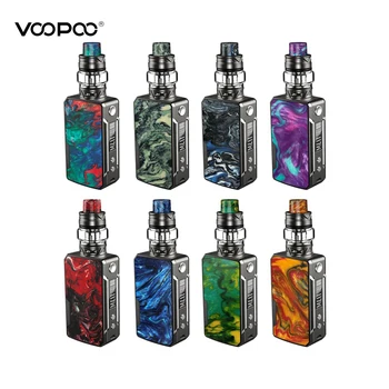 

Original VOOPOO Drag Mini Platinum vape kit 4400mah Built-in Battery 5ml Uforce T2 tank Electronic Cigarette 117W vape box mod