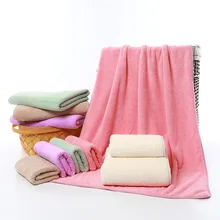 Торговый центр супермаркет настраиваемый высокой плотности Коралловое бархатное банное полотенце простой цвет прилегающий край мягкое полотенце из микрофибры