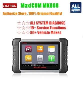 

Autel MaxiCOM MK808 OBD2 Scanner Diagnostic Auto Tool OBD 2 Automotive Code Reader Tester ODB2 Key Programmer Immobilizer MX808