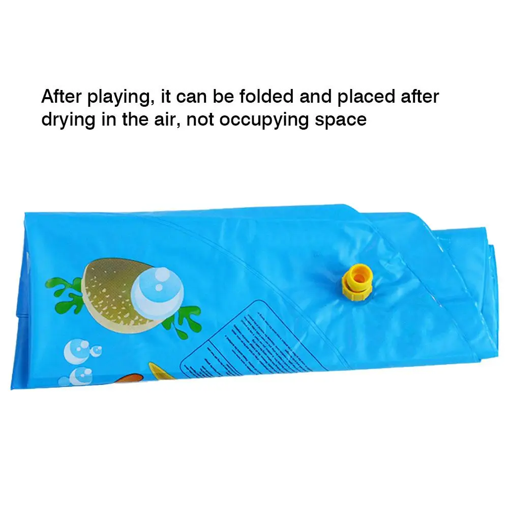 Pet Splash Sprinkler Pad Children Water Sprinkler Pad Thickened Wading Pool Splash Play Mat For Dogs Kids Outdoor Water Toy. 