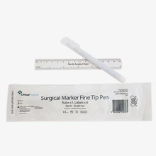 1 Набор хирургический маркер для кожи с измерительной линейкой для татуировки бровей Перманентный макияж аксессуары татуировки