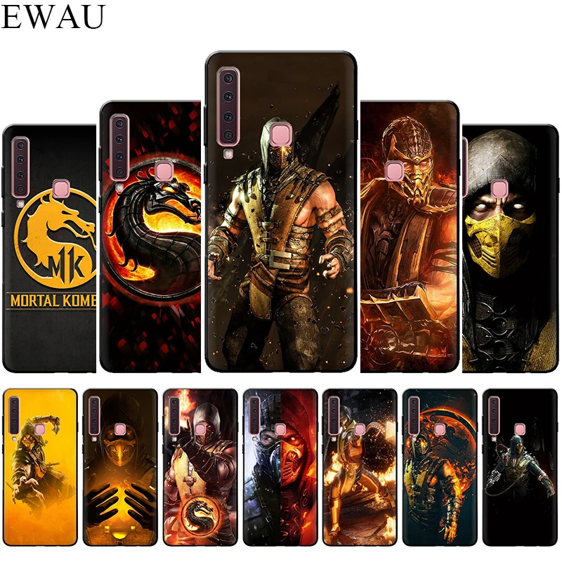 

EWAU Mortal Kombat Silicone phone case for Samsung A3 A5 A6 Plus A7 A8 A9 A10s 20s 30s 40s 50s 60 70 J6
