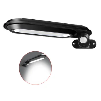 

Fence ABS LED Wall Light Pathway Gutter Motion Sensor Patio Decor Garden Garage Outdoor Waterproof Porch Deck Solar Powered