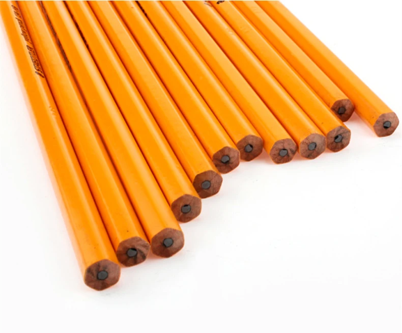 36 шт. Германия STAEDTLER 133/134 2B/HB/2H карандаш Классическая шестиугольная желтая ручка