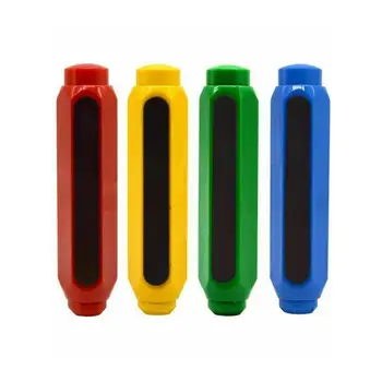 

Magnetic Chalk Holder,Dustless Double Spring Chalk Pen Holder,Auto-adjust Chalk Clip,Chalkboard Accessories for Student Teacher