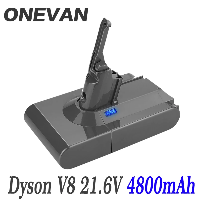 Высокое качество 21,6 V 4800mAh литий-ионная аккумуляторная батарея для Dyson V8 серии 4.8Ah