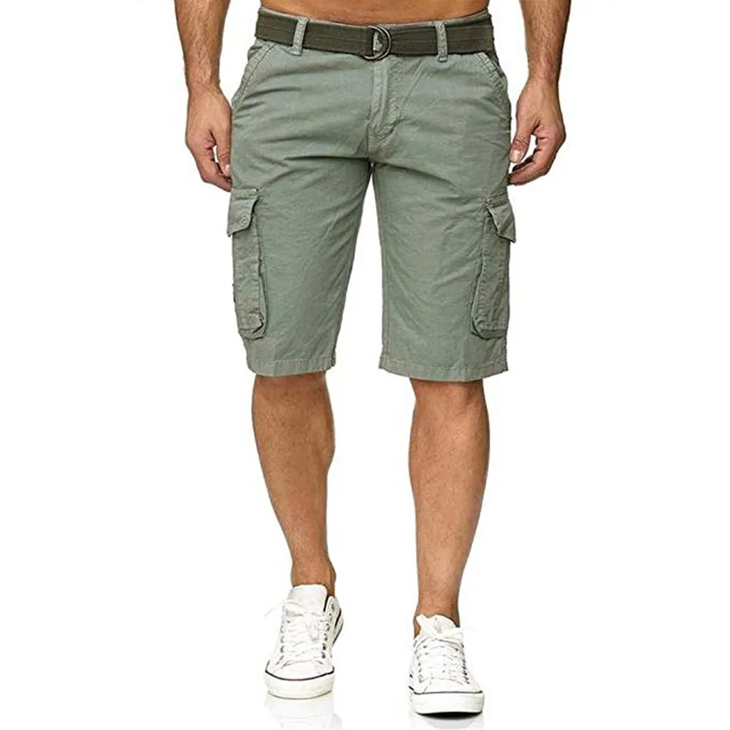 JAYCOSIN мужские однотонные хлопковые многоцветные Комбинезоны С Карманами Шорты Карго шорты новые летние мужские модные шорты aug 26