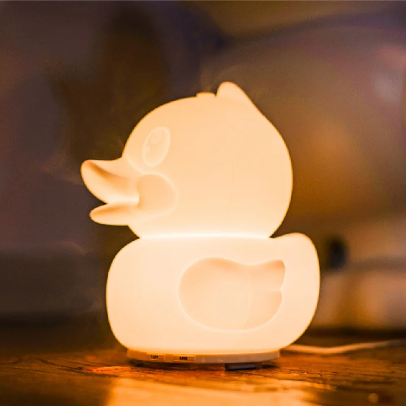 

B. Duck Small Yellow Duck Cute Adorable Pet Spray Humidifier Office Household Bedroom Plug Aroma Diffuser Ambience Light