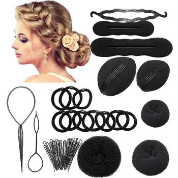 

Profession Hair Styling Accessories Kit Hair Braiding Tool Braiding Twist Sponge Styling Accessories Set For Girl