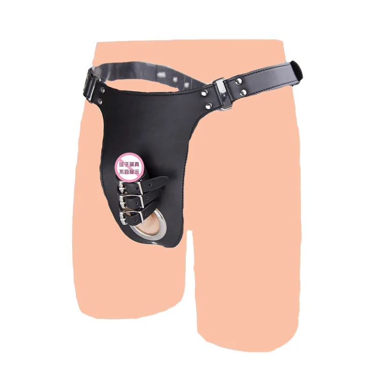 Bondage-Panties-Pants-Thong-Fetish-Toy-Adult-Sex-Flirt-Game-Leather-Sexy-Male-Chastity-Belt-Restraint