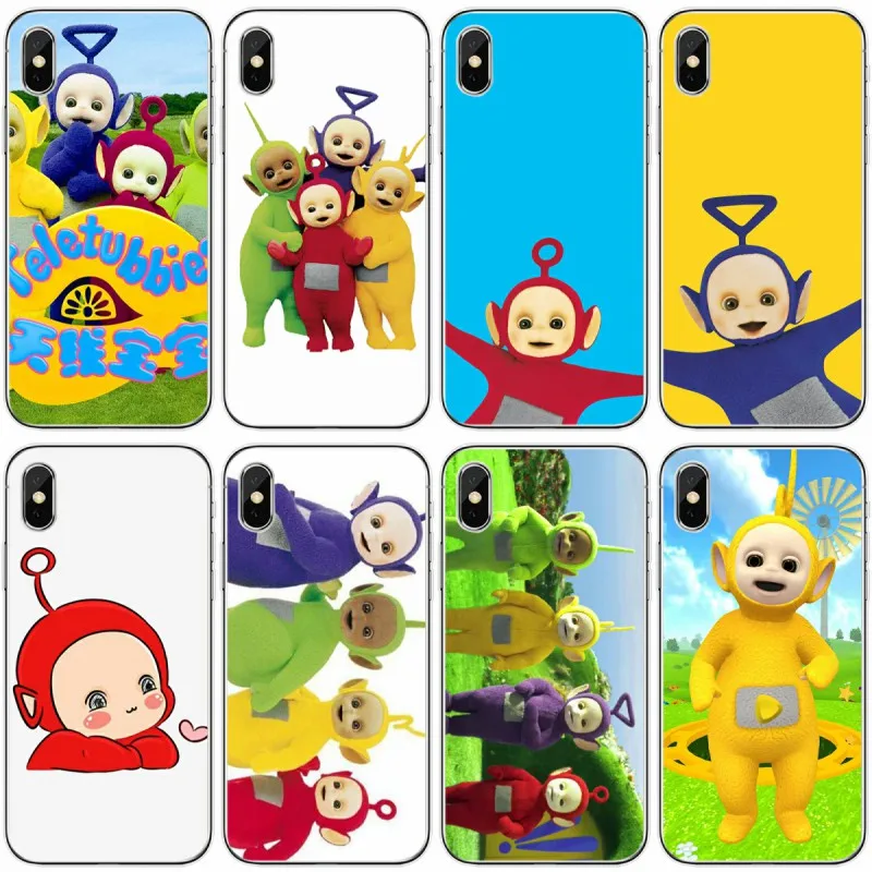

teletubbies Soft Silicone Phone Case For iPhone 6 6plus 7 8plus 5 5S 5C SE For iPhone X XS XR XS Max