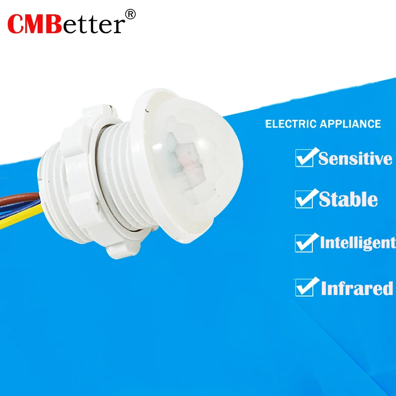 110V ~ 240V LED Licht Infrarot PIR Bewegungssensor Intelligente Schalter Neu