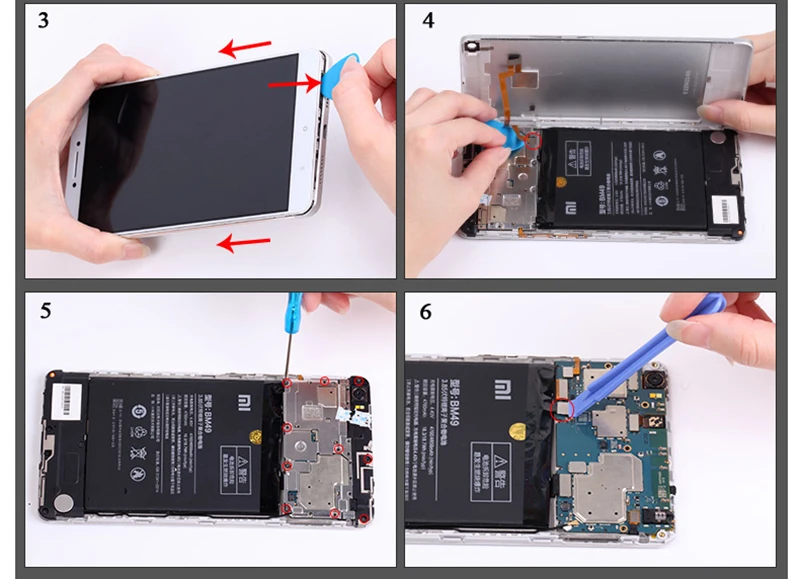 nohon аккумулятор BM3A BM3B BM48 BM49 BM50 для Xiaomi mi Max 2 mi X 2 2S Note 2 3 мобильного телефона заменить аккумулятор высокой Ёмкость