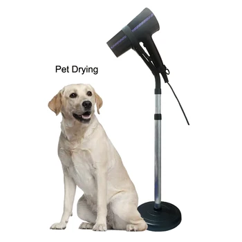 

Hair Dryer Holder Hair Dry Stand Ajustable Height 360 Degree for Human Hair and Pets Hand Free Blow Dry Stand Hair Dryer Stand