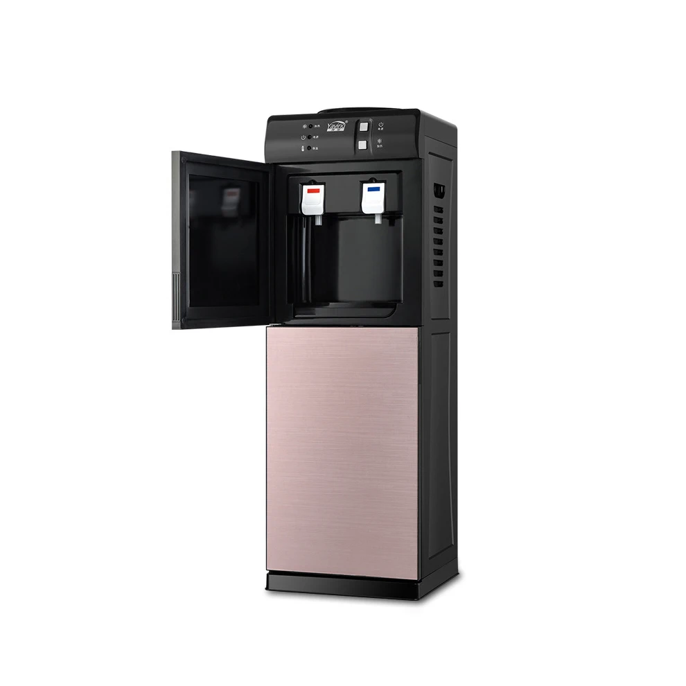 828 rose gold heat 220 В диспенсер для воды вертикальный горячий и холодный тип бытовой мини-небольшой энергосберегающий водонагреватель из нержавеющей стали - Цвет: 828 rose gold heat
