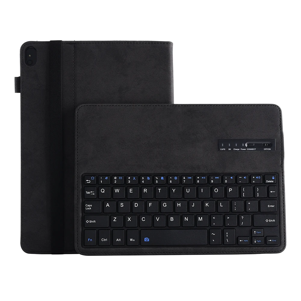 Для lenovo Tab P10 10,1/Tab M10 10,1/huawei Mediapad M3 Lite 10,1 Беспроводная американская Bluetooth клавиатура+ кожаный чехол для планшета