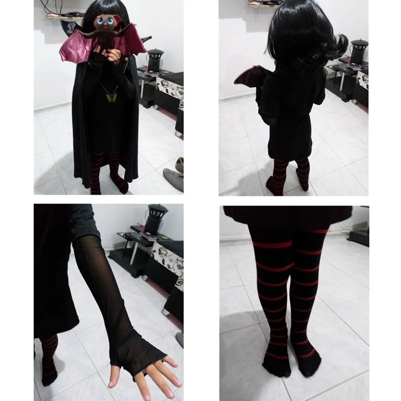 Christmas halloween costumes for girls Carnival Hotel Transylvaniaing Mavis Cosplay Fancy costumes toy Vampire child adult women cosplay costume