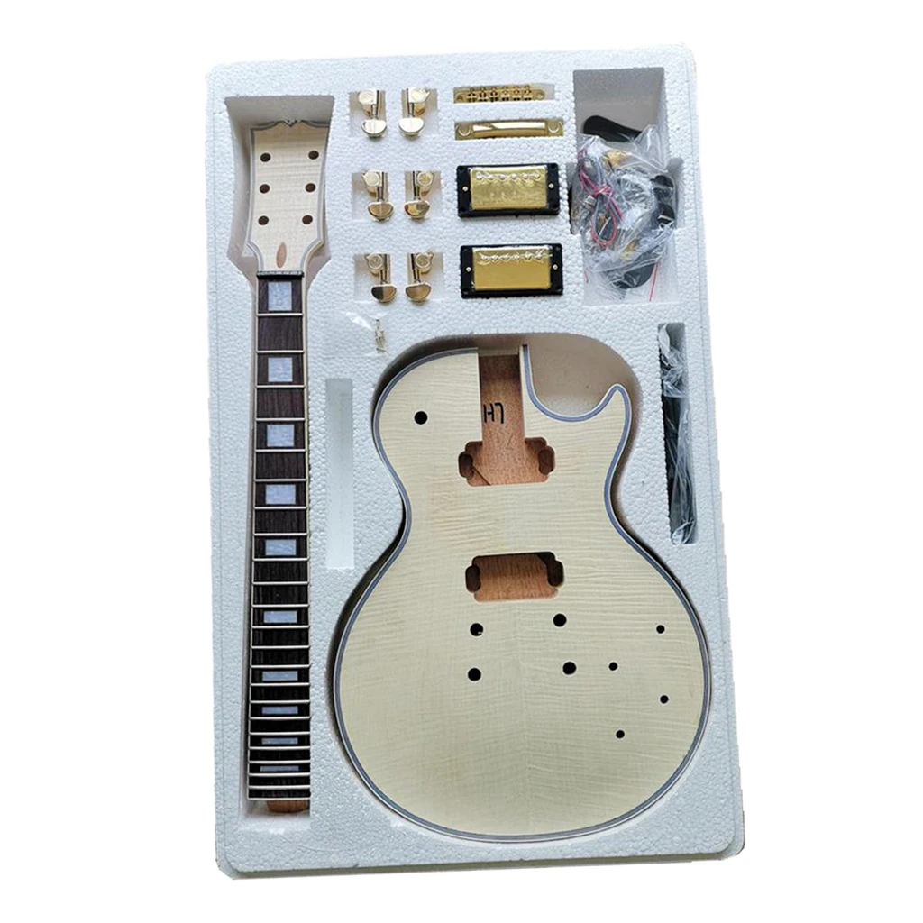 Electric Guitar Kit, DIY Kit For LP Electric Guitar, Gift For Children / Christmas / Musical Instrument Beginners