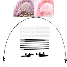 Kit de arco de globos de mesa para fiesta de cumpleaños, boda, graduación, decoración de Navidad, Baby Shower, despedida de soltera, suministros de decoración, 3,5 m