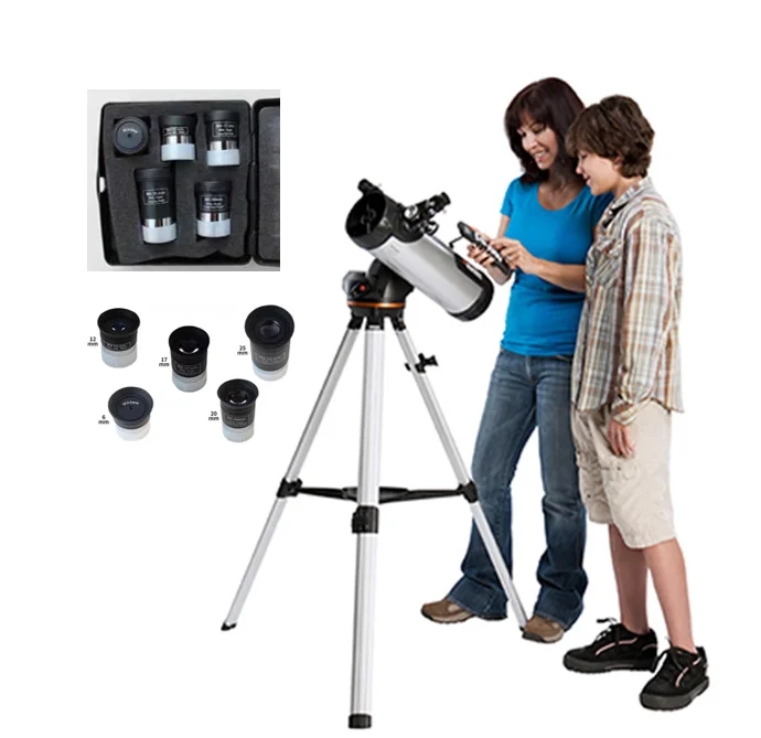 Телескоп Celestron 114/1000 мм с окулярами 25/9 | Инструменты