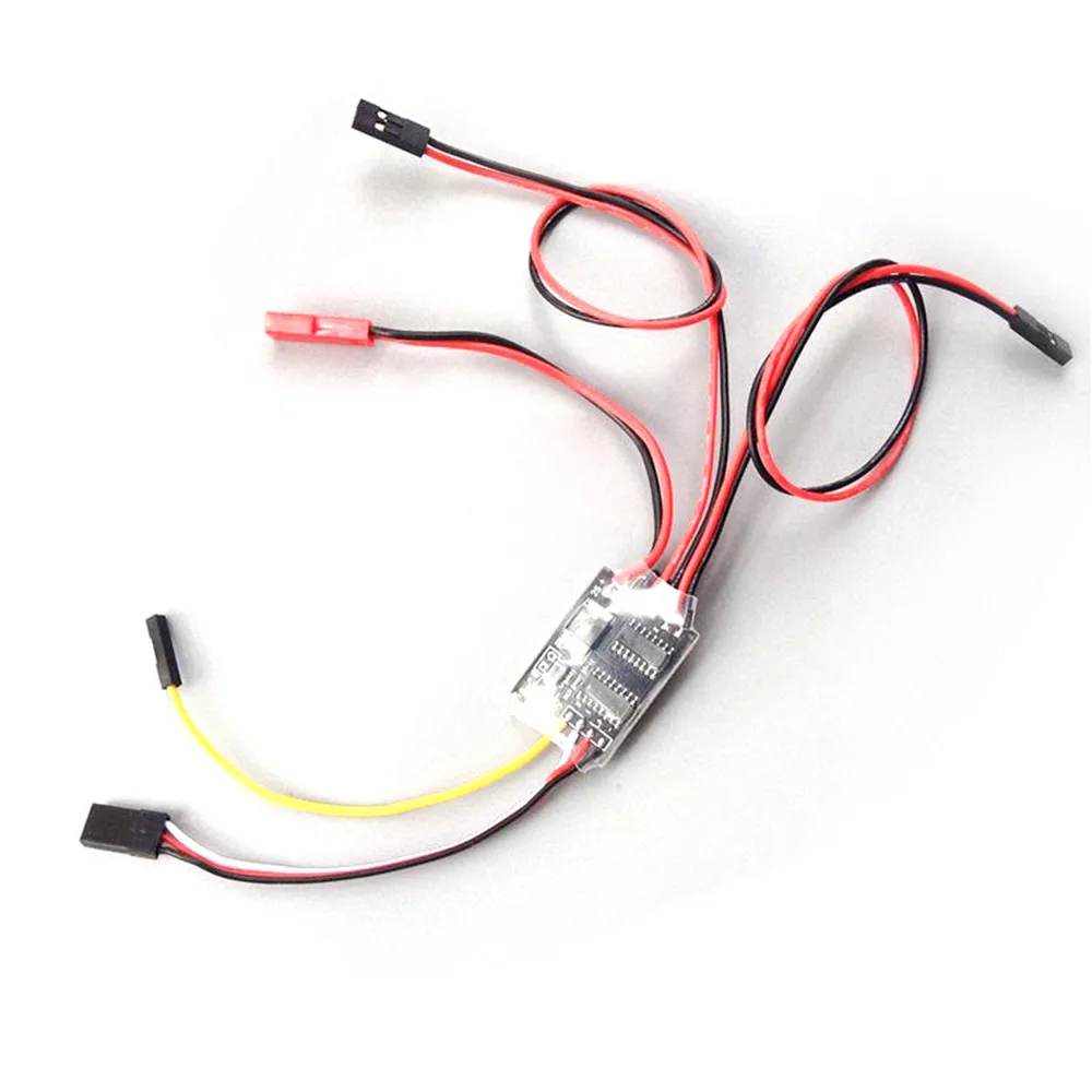 1.8AX2 двухсторонний 2S ESC Матовый электронный регулятор скорости для четырехколесный/танков 1/35 RC автозапчасти