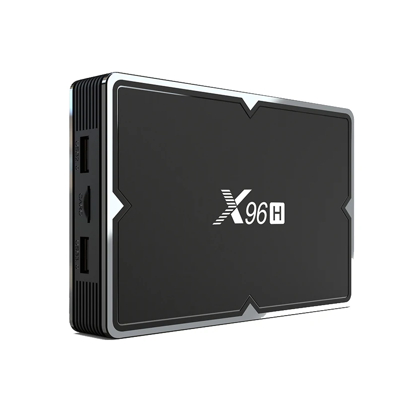 10 шт. X 96 H Android 9,0 ТВ приставка 4 Гб 64 Гб H603 четырехъядерный 6K 2,4G 5G двойной Wifi BT4.1 Google плеер Youtube телеприставка X96 H 4 Гб 32
