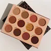 GUICAMI Genuine 12-color Eyeshadow Leopard Print Makeup Palette, Waterproof, Long-lasting, Easy To Apply Makeup, Natural ► Photo 2/5