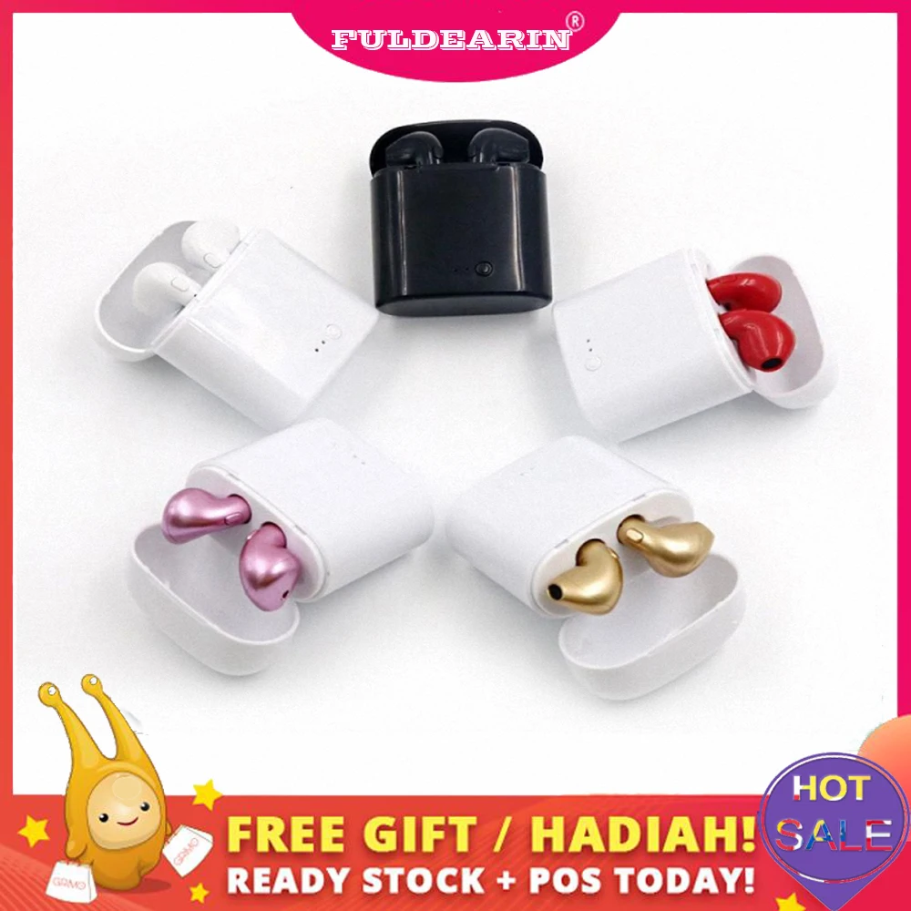 I7S TWS Bluetooth Wireless Earbuds Earphone Headsets Earpiece with Microphone for Android IOS All Mobile phones | Электроника