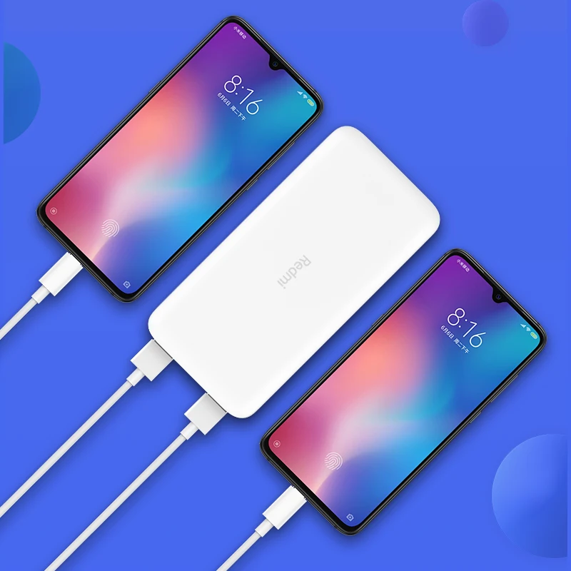 Внешний аккумулятор xiaomi Redmi Power Bank 10000 мАч