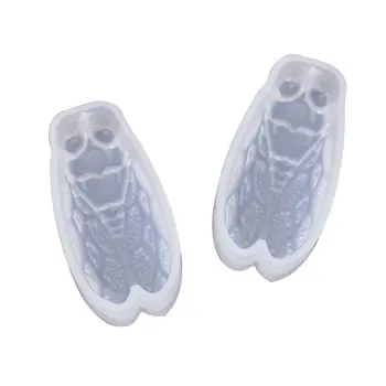 

Crystal Epoxy Cicada Shape Silicone Mold DIY Handmade Jewelry Pendant Mould Making Tool