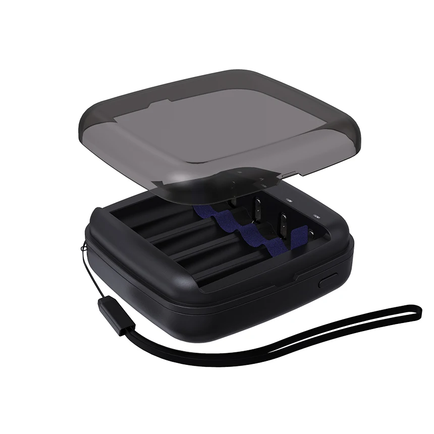 Carregador de Bateria Carregador para 1.5v Xtar Li-ion 1.2v Ni-mh Baterias Recarregáveis Tipo-c Entrada Usb Saída Powerbank 1.5v Bc4 Aaa aa - Image 6