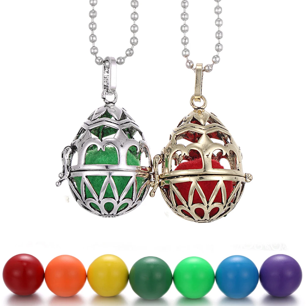 2019 New Pregnancy Necklace Chime Ball Harmony Bola Cage Pendant ...