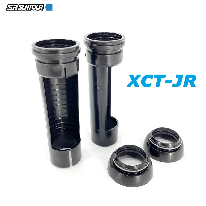 SR SUNTOUR XCT-JR Fork Repair Parts XCT JR Stanchion Wiper Oil Seal Dust Sealing Ring Slider Sleeve Inner Lining Guide Tube