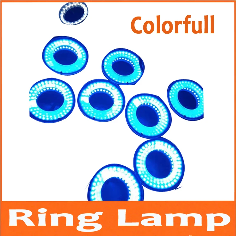 

96pcs Biological Microscope adjustable LED ring light source diameter 50MM microscope LED lamp industrial visual light source
