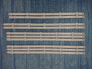 

New Kit 10pcs/set LED backlight strip Replacement for LG 42inch 42LA620Z 6916L-1317A 6916L-1318A 6916L-1319A 6916L-1320A