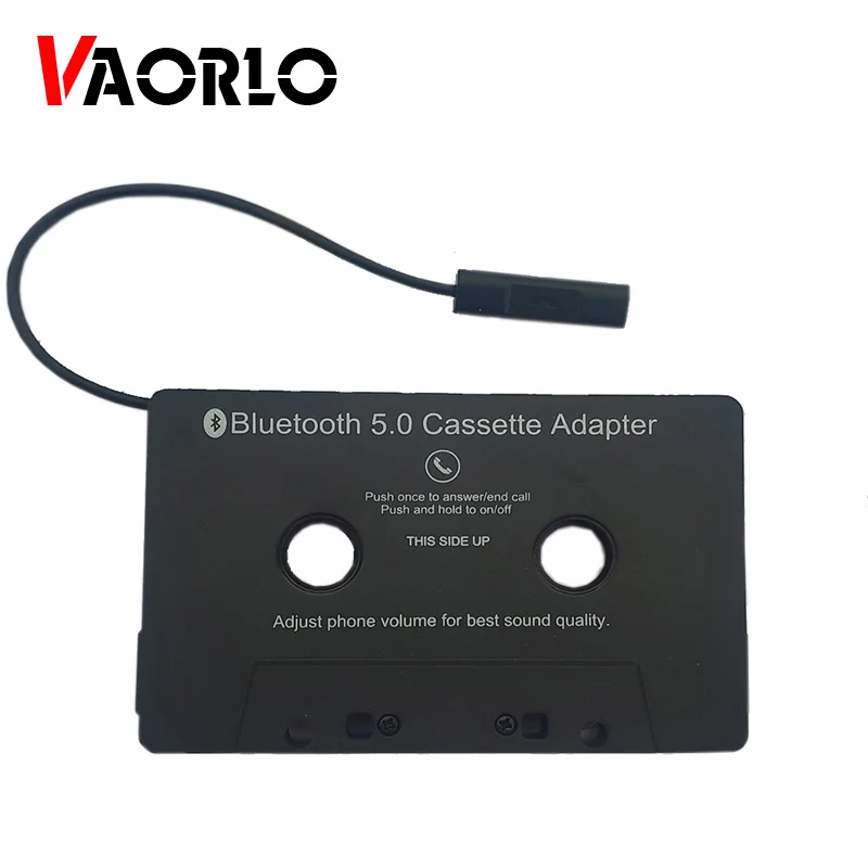 MERISHOPP Car Cassette Tape Adapter Wireless Bluetooth for RV